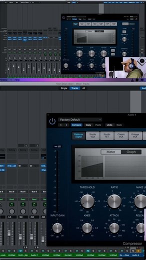 How to use compressor #music #tutorial #musicproducer #mixing #shorts #shortvideo