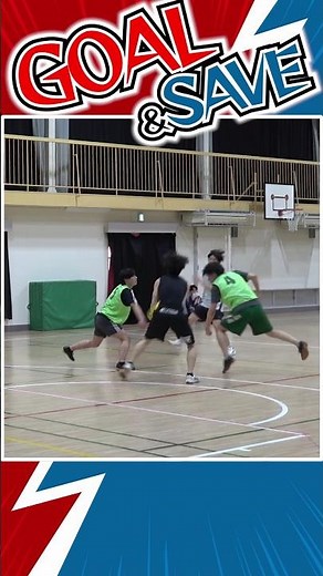 【ゴール&セーブ】パワーvsテクニックで勝負!?〈8〉 #shorts