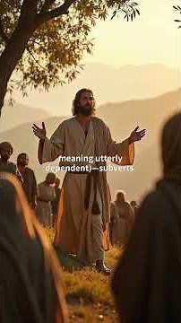 Unlocking the True Meaning of 'Blessed Are the Poor in Spirit' | Matthew 5:3 Explained