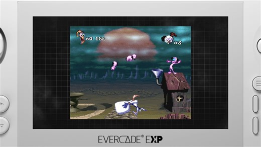 Earthworm Jim 2 is a wonderfully experimental game, where the challenge is often figuring out what exactly you're supposed to do! Play it on Interplay 2: https://evercade.co.uk/cartridges/interplay-collection-2-cartridge/ | Evercade