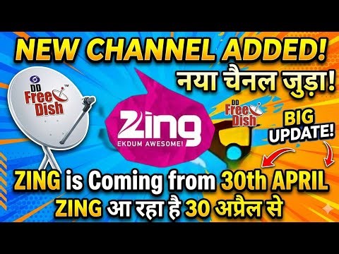 Zing Channel 30 April Se DD Free Dish Par 😱 | Big Update Today 📡 | New Channel Added 2026