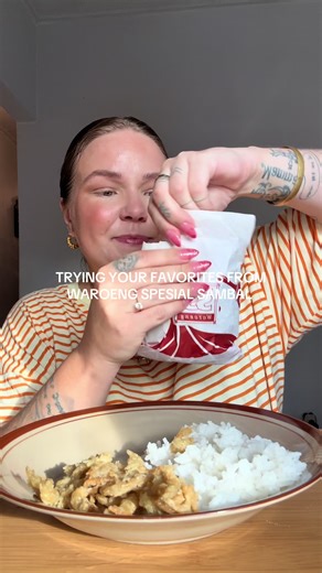Strong choices from you guys — now I have new favorites from Waroeng SS 🤩🤤🤌🏼 #waroengspesialsambal #makananindonesia #indonesianfood #mukbang #bule