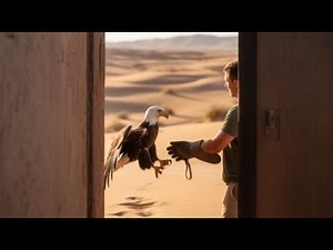 🦅 Eagle Training in Progress | Watch the Power of Trust & Flight