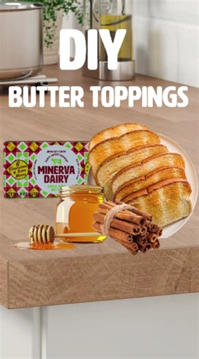 Minerva Dairy on Instagram: "🧈 The Ultimate Toast Transformation: A Butter Masterpiece! ✨ Toast is good. Toast covered in DIY butter magic is art. Welcome to the ultimate flavor lab, where creativity meets superior quality! With Minerva Dairy butter as your perfectly rich, creamy, and easy-to-mix foundation, you can turn a simple slice into a masterpiece. Our six-generation perfected butter provides the essential richness that truly makes these DIY toppings shine. Watch as we effortlessly whip 
