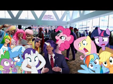 Ponies React To MLP Ponies Go To Bronycon (Haysay)