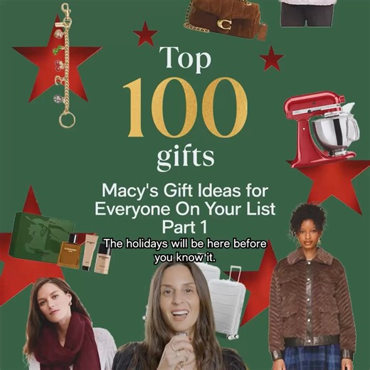 No matter their personality, Macy’s has endless gift ideas for all the special people on your holiday list. | Macy's