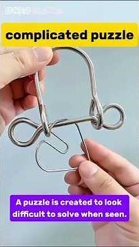 complicated puzzle #art #tricksandsolutions #diy #drawing #magic #puzzle