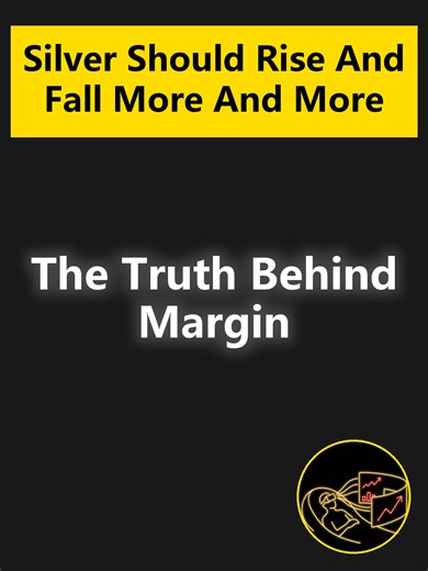 Silver rises and falls as it should, the truth behind margin #gold #silver #CME #margin #precious metals
