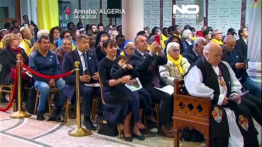 À Annaba, le pape Léon XIV salue la petite communauté catholique d’Algérie et saint Augustin