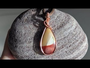 Teardrop Cabochon Wire Wrapping Tutorial