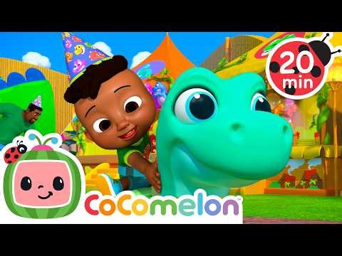 Cody's Dinoland Birthday Celebration 🎉🦕 | It's Cody Time Nursery Rhymes | Celebrating Diversity