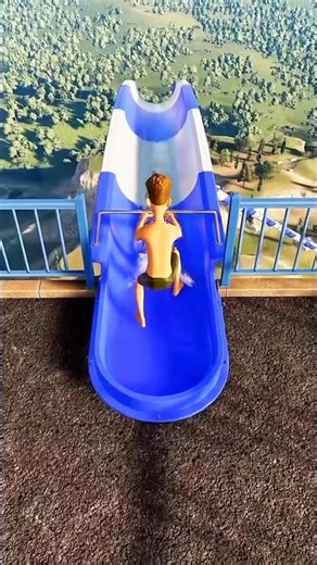 South Korea's Largest Water Slider..🤡