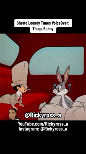 8.7K views · 291 reactions | Ghetto Looney Tunes Hood VoiceOver: Thugs Bunny | Follow me on Instagram: @Rickyross_a and @rickyross_a2 #Rickyross_a #rickyross_a2 #voiceover #voiceovers #looneytunes #thelooneytunesshow #hoodlooneytunes #ghettolooneytunes #BUgsBunny #lolabunny #daffyduck #viral #parody #cartoonnetwork #thugsbunny | Ricky Jamal McGruder | Facebook