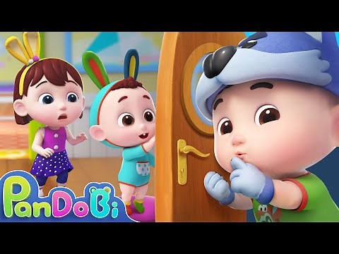 Knock Knock, Someone's Knocking | Safety Tips for Kids | Pandobi Nursery Rhymes & Kids Songs