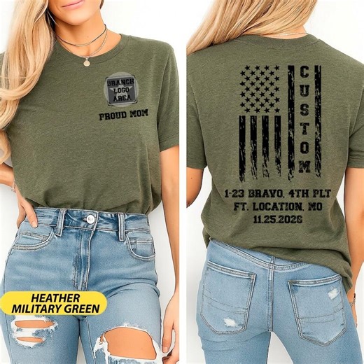 Basic Training Graduation Shirt Custom Boot Camp Graduation Shirt Custom Shirts for Army Family Day Personalized Company and Platoon - Etsy