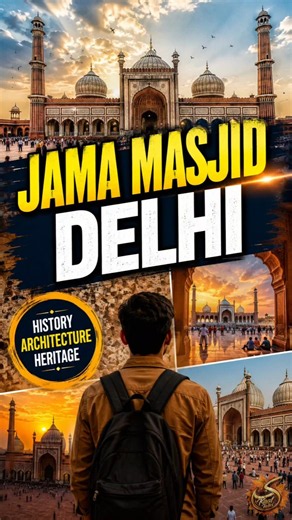 Jama Masjid Delhi #jamamasjiddelhi #travel #historicalplaces #delhi