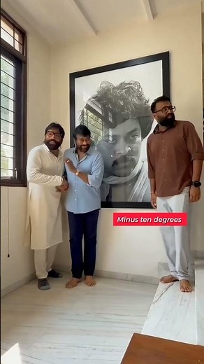 The Ultimate Fanboy Moment 😎🔥 Sandeep Reddy Vanga & Chiranjeevi in Front of ICONIC Frame 📸