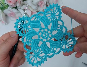 18K views · 91 reactions | EASY CROCHET SQUARE MOTIF MAKING | Knitting And Crochet | Facebook