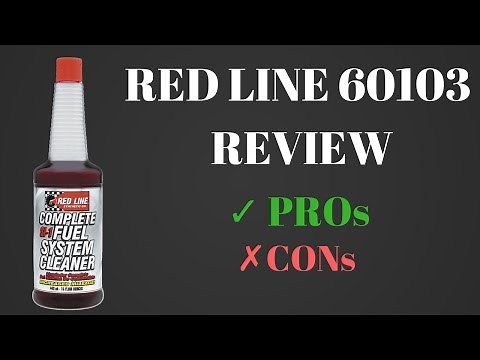 Red Line 60103 Fuel System Cleaner Review (PROs and CONs)