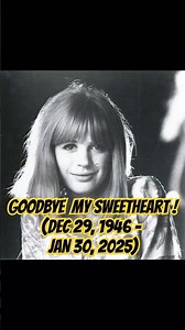 Goodbye My Sweetheart .. 😥(Marianne Faithfull, Dec 29, 1946 - Jan 30, 2025) #Fec #mariannefaithful