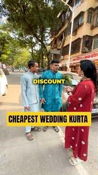 *CHEAPEST* Men's Kurta in Dadar😍 | Mens Ethnic wear | Dadar Mareket Mumbai | Wedding Shopping Vlog