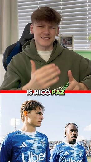 How GOOD Is NICO PAZ. 🇦🇷#footballtactics #football #realmadrid #como #seriea #shorts #nicopaz