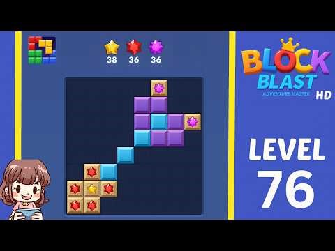 Block Blast Level 76 Adventure Solution Walkthrough