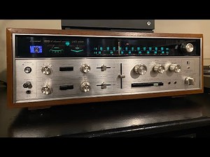 Sansui QRX-6500 4 Channel Quadraphonic Receiver from 1973, Rated at 37 WPC! 4-16 Ohm Capabilities.