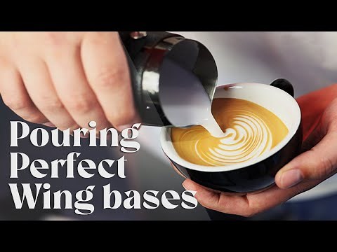 HOW TO RIPPLE: Pouring your Perfect Wing Base with 2x Latte Art World Champion