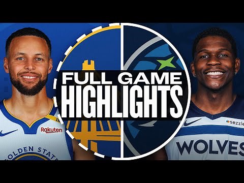 WARRIORS at TIMBERWOLVES | FULL GAME HIGHLIGHTS | January 15, 2025