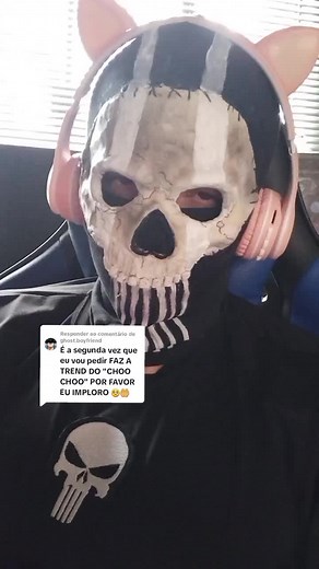 Responding to @ghost.boyfriend with Ghost Cosplay