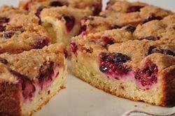 Blackberry Cream Cheese Coffee Cake Recipe Demonstration - Joyofbaking.com