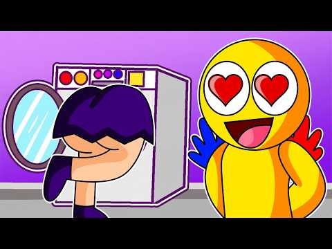Lily Lovebraids is stuck in the washing machine! What will Player do? - Poppy Playtime 5