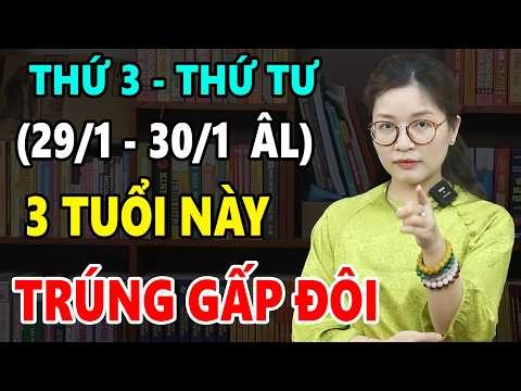 Đúng 2 ngày tới (29/1–30/1 âm lịch), 3 con giáp được quý nhân nâng đỡ, vận tiền bứt phá!