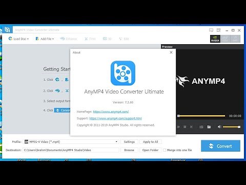 AnyMP4 Video Converter Ultimate Free License Key Giveaway