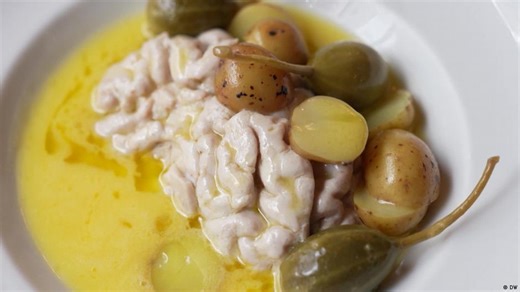 Calf's brain delicacy not for the faint of heart