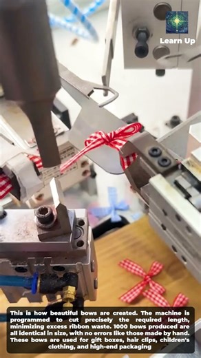 Garment Industry Automation: Ribbon Bow Making Machine