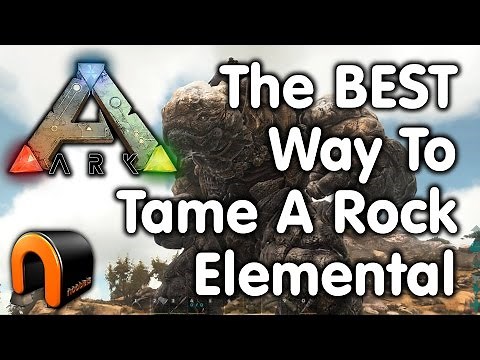 Ark: How To Tame A Rock Elemental