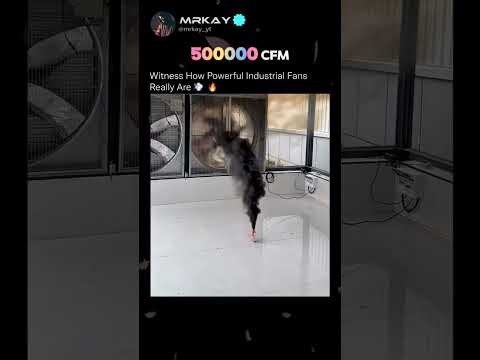 Industrial Fans Are Insanely Powerful 🔥