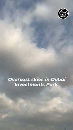 3.4K views · 66 reactions | Overcast skies in Dubai Investments Park. Follow for more weather updates. Credit: Evangeline Elsa/ Gulf News | Gulf News | Facebook