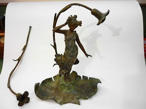 Restoring an old table lamp part-1