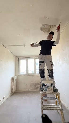 Comment rectifier un plafond ? #peintre #BTP #Peinture | Tamiazzrr Le Jeune Peintre