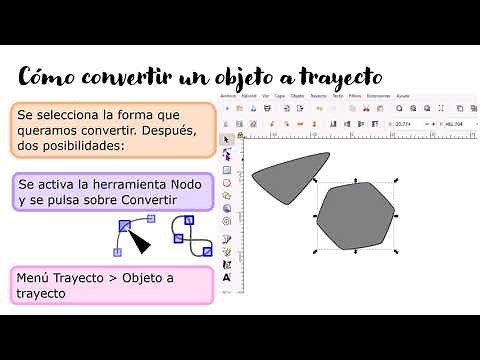 🚀 Tutorial Inkscape: Lección 77 - Convertir objetos y trazos a trayectos