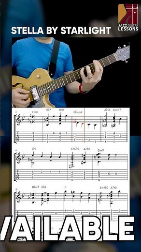 Learn "Stella By Starlight" Chord Melody - with FREE Tabs