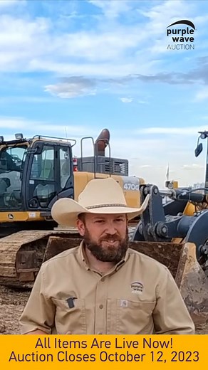 4.7K views · 19 reactions | Get ready to gear up with the perfect equipment!  The October 12th Construction Auction is here and it's packed with amazing assets. Check out these top-notch pieces from Howard Equipment Company in Colorado. Bid now and seize the opportunity - everything sells to the highest bidder, NO RESERVE!  #ConstructionAuction #EquipmentForSale #BidNow  https://bit.ly/46i6wIg | Purple Wave Auction | Facebook