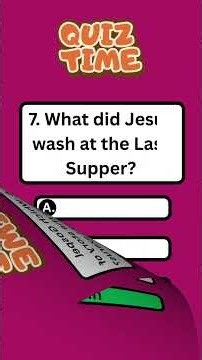 How Well Do You Know Jesus? ✝️ 10 Bible Questions That Will Test Your Knowledge!