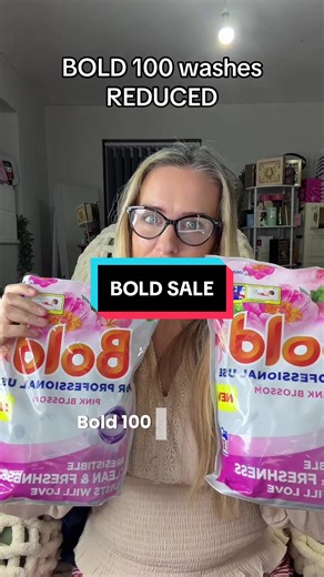 BOLD Laundry Pods Sale - 100 Washes at Discounted Price