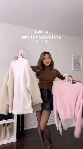 fave winter sweaters Iinks in bio 🤍❄️ #sweaterweather #sweaterstyle #fypシ゚viral #sweaters #girls