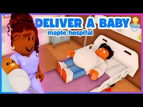 How Labor & Delivery Worked BEFORE the Nursery Update 👶 Maple Hospital Roblox
