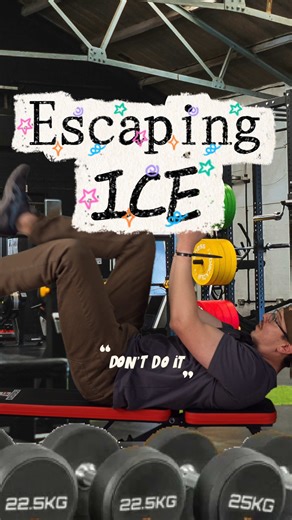 Hard to believe I’m single. This has to be the dumbest video I’ve ever made. Do NOT use this with ICE or other law enforcement! Side note. ICE has reduced their training program for field officers from 5 months to ~ 47 days. If you are restrained by a private citizen, pull both arms back rapidly to snap simple restraints. Kevlar cord can be cut to about your height, with a loop, big enough to fit your shoes in, tied to both ends. I have shown the handcuff method in a previous video I’ll try repo